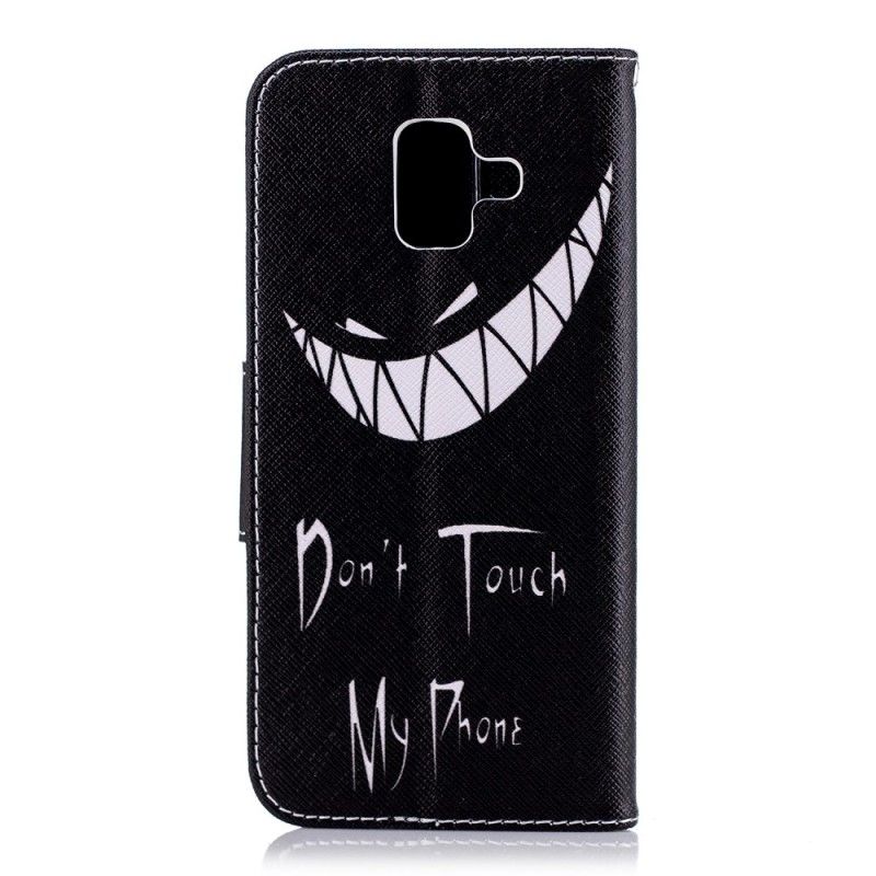 Etui Folio Samsung Galaxy A6 Diabelski Telefon Etui Ochronne