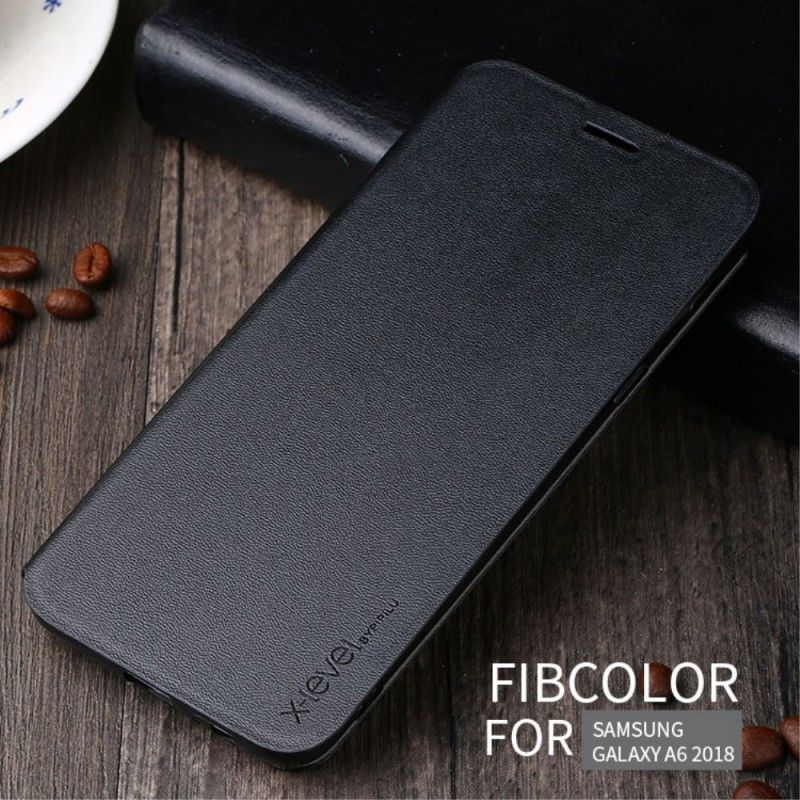 Flip Kotelot Samsung Galaxy A6 Czarny Seria Premium