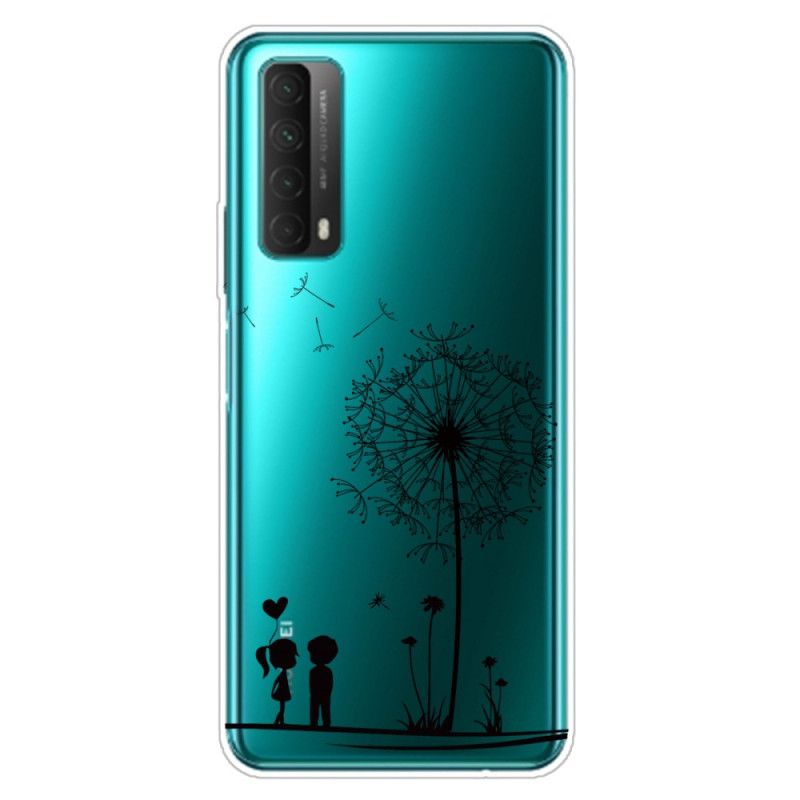 Etui Huawei P Smart 2021 Kochaj Mniszek Lekarski