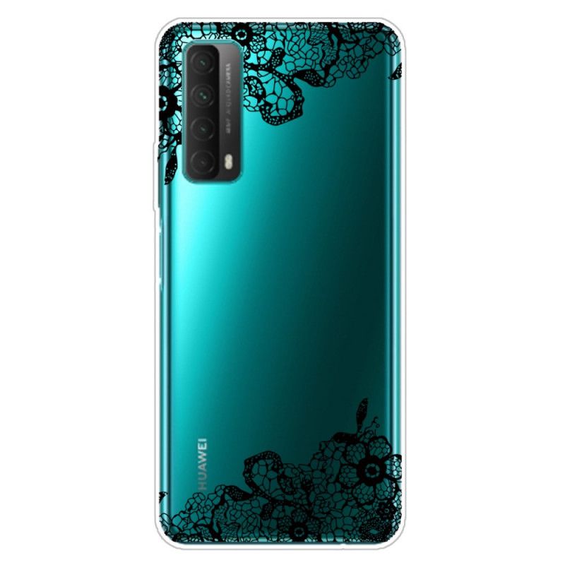 Futerały Huawei P Smart 2021 Etui na Telefon Cienka Koronka