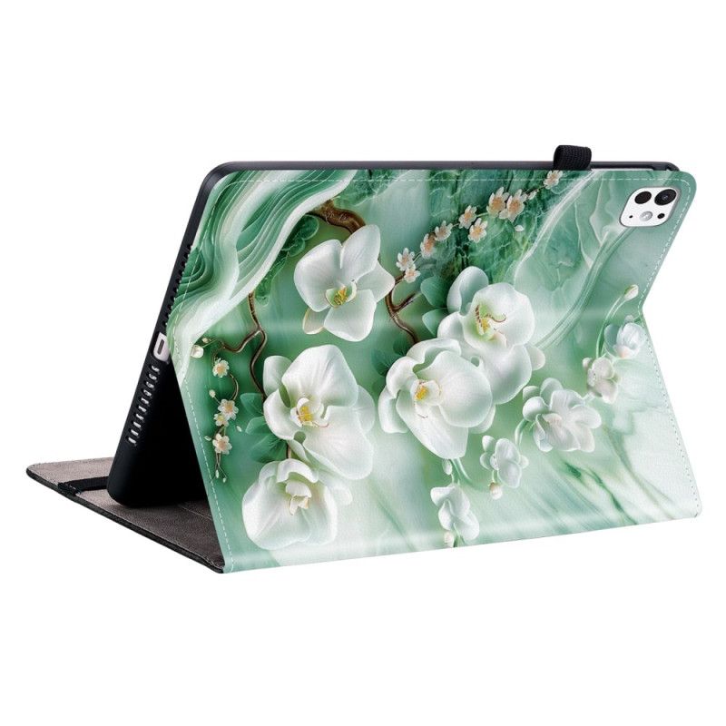 Case Für iPad Pro 13 (2025) Jadeblüten
