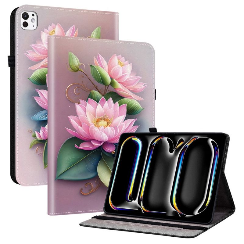 Case Für iPad Pro 13 (2025) Lotusmuster