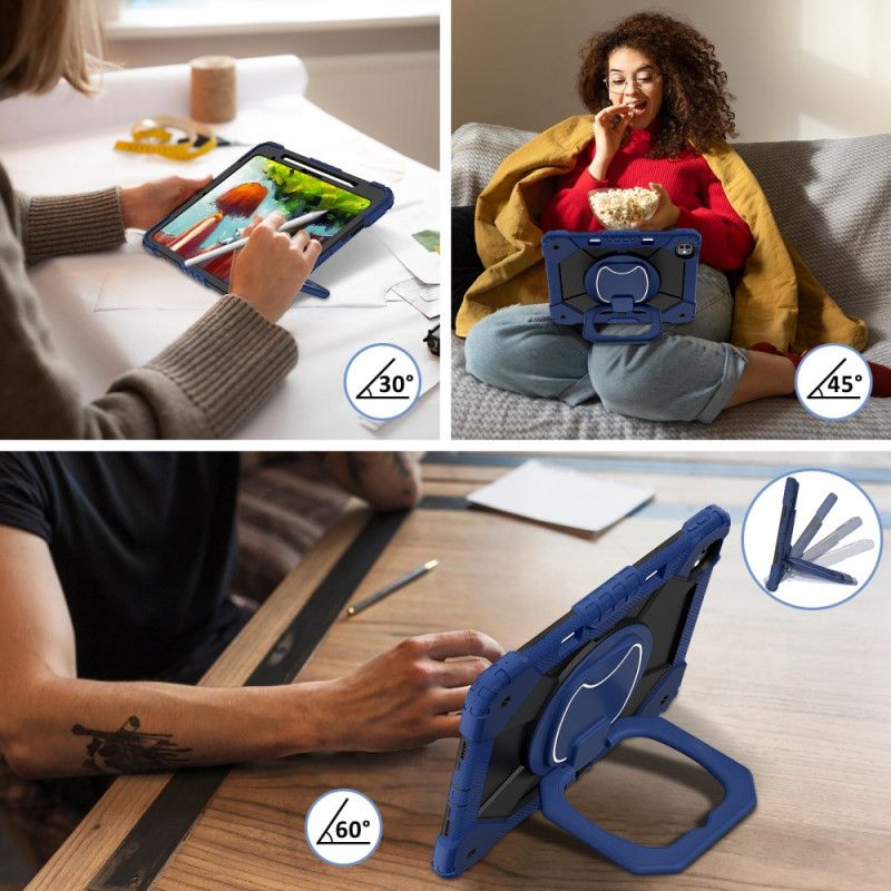 Etui iPad Pro 13 (2025) Dwukolorowa Podstawka I Pasek Na Ramię