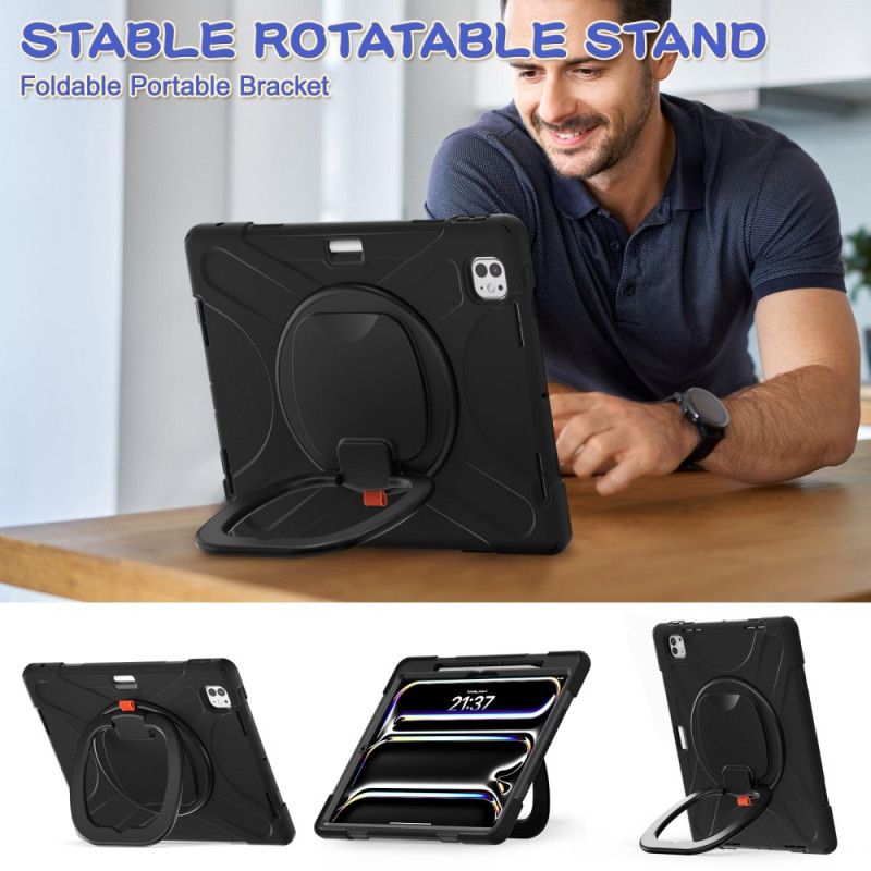 Etui iPad Pro 13 (2025) Obrotowa Podstawka I Uchwyt