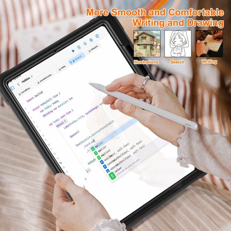 Etui iPad Pro 13 (2025) Obrotowa Podstawka I Uchwyt Na Rysik