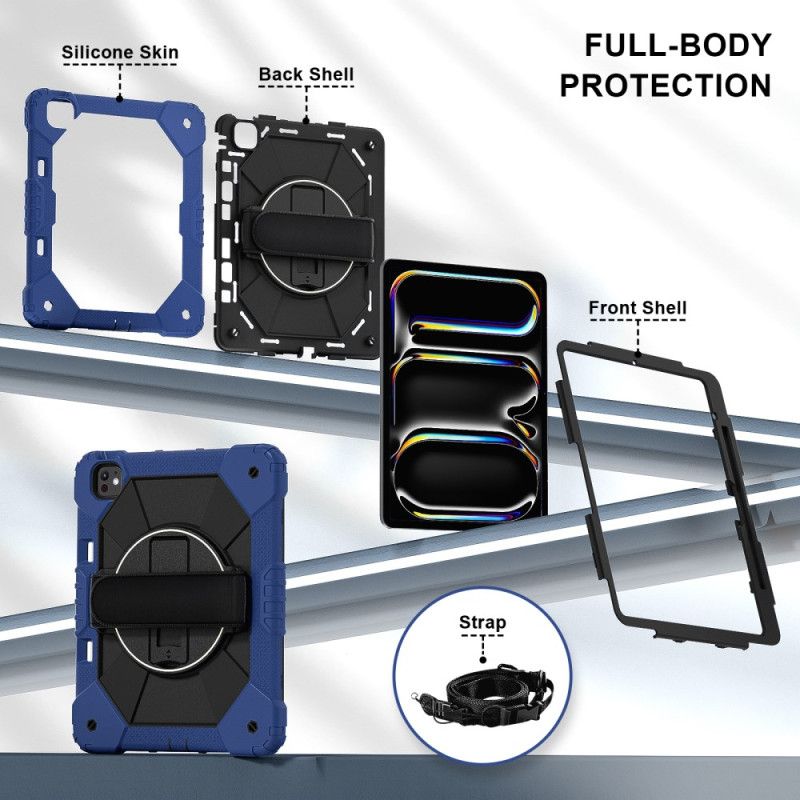 Etui iPad Pro 13 (2025) Pasek Na Rękę I Pasek Na Ramię