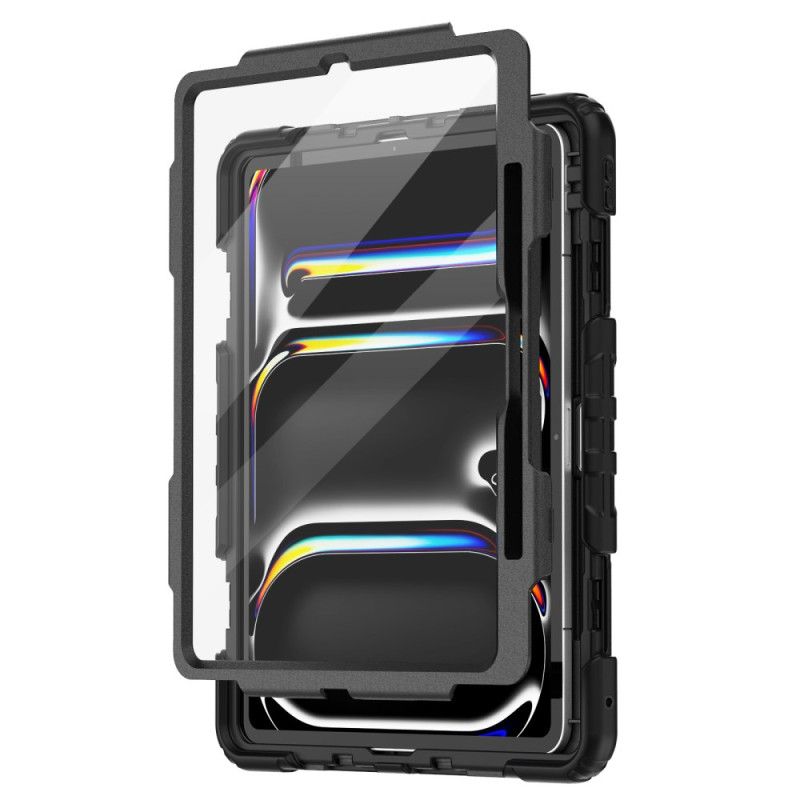 Etui iPad Pro 13 (2025) Wytrzymały Z Folią Ochronną Na Ekran I Paskiem Na Ramię