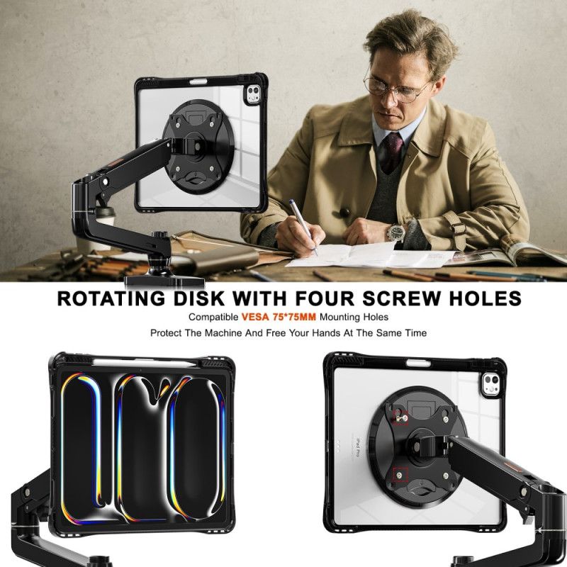 Futerały iPad Pro 13 (2025) Etui Na Telefon Przezroczysty Z Podstawką