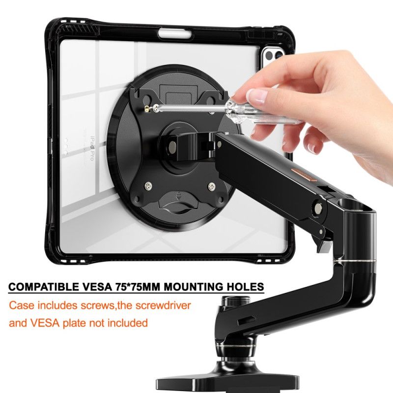 Futerały iPad Pro 13 (2025) Etui Na Telefon Przezroczysty Z Podstawką