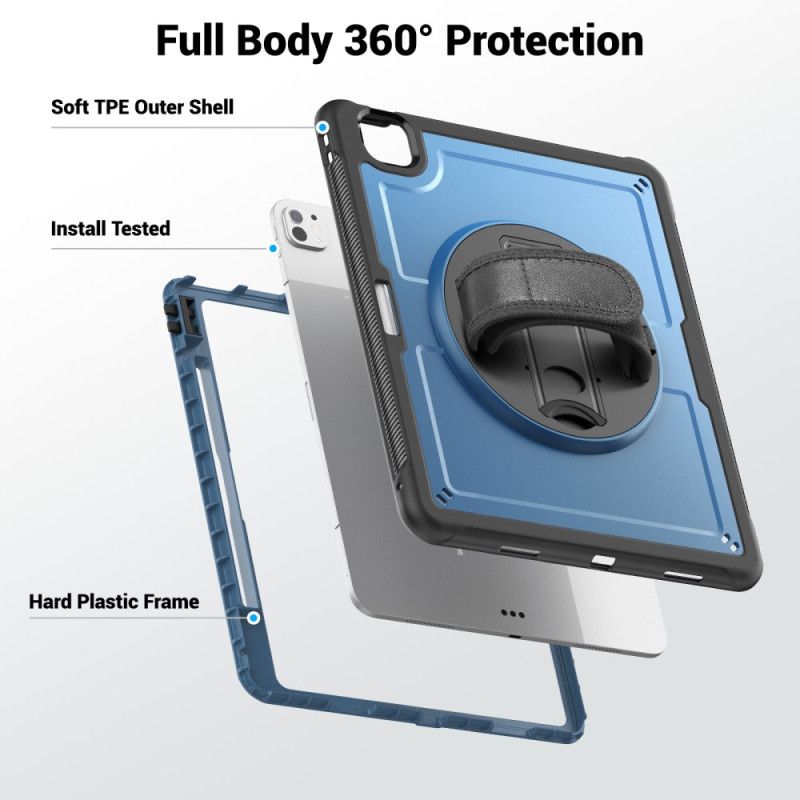 Futerały iPad Pro 13 (2025) Etui Na Telefon Wytrzymały Wielofunkcyjny