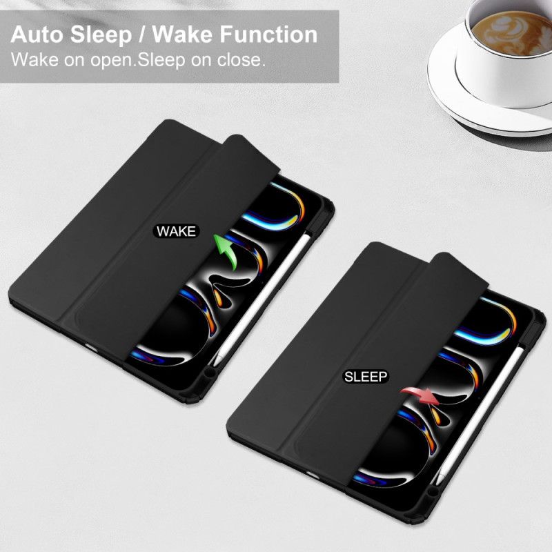 iPad Pro 13 (2025) Przezroczyste Etui Ze Sztucznej Skóry