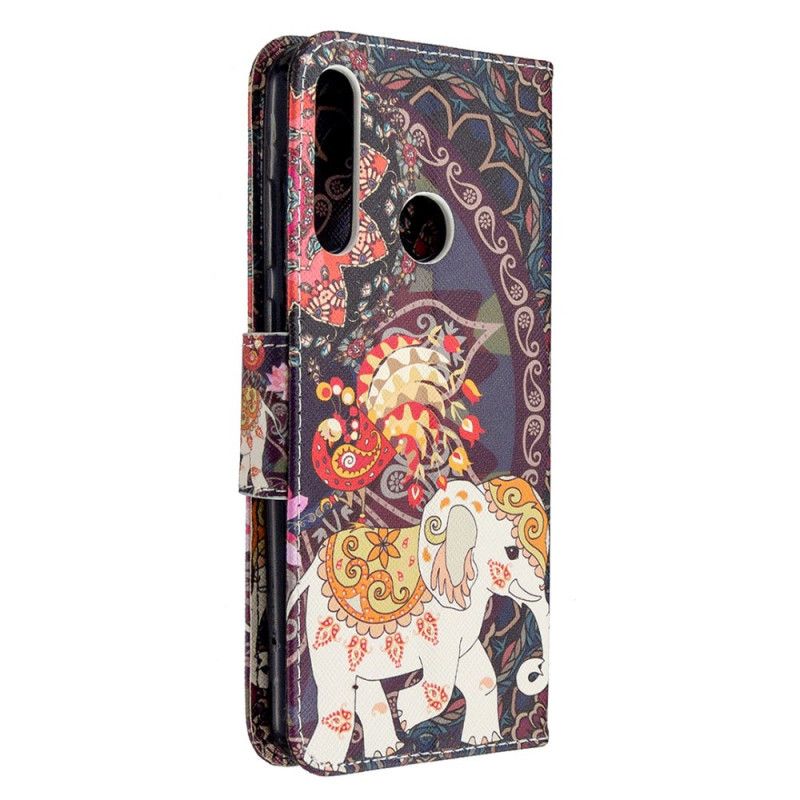 Etui Folio Huawei Y6p Etniczna Mandala Słonia