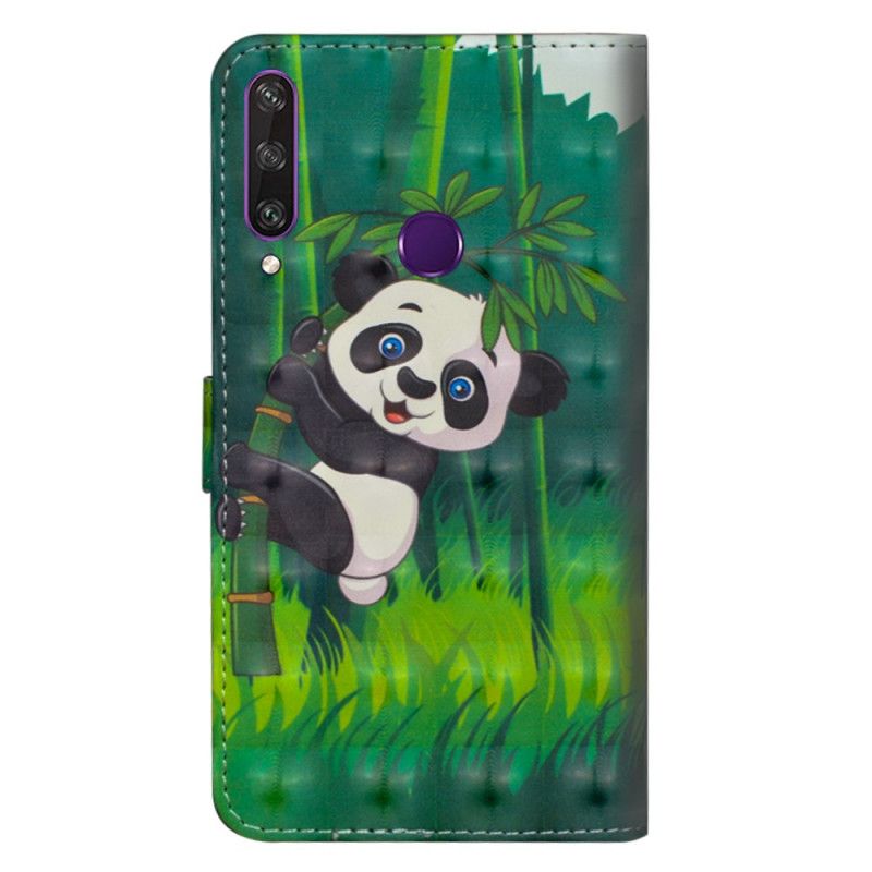 Etui Folio Huawei Y6p Panda I Bambus