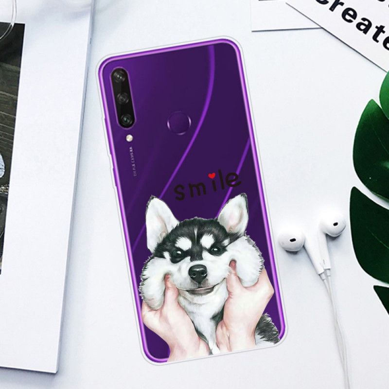 Etui Huawei Y6p Uśmiechnięty Pies