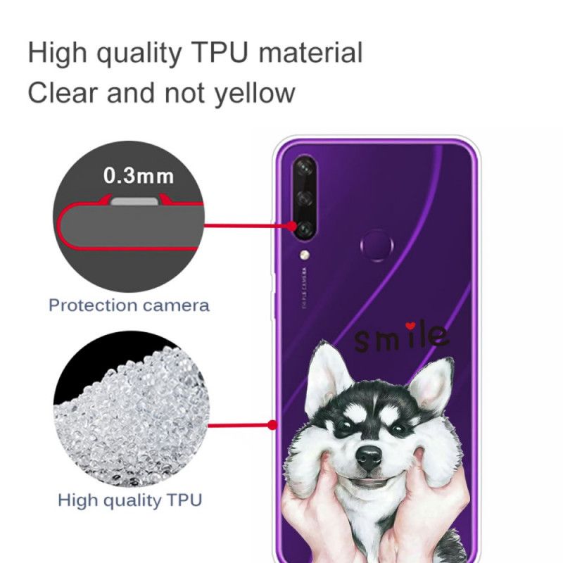 Etui Huawei Y6p Uśmiechnięty Pies