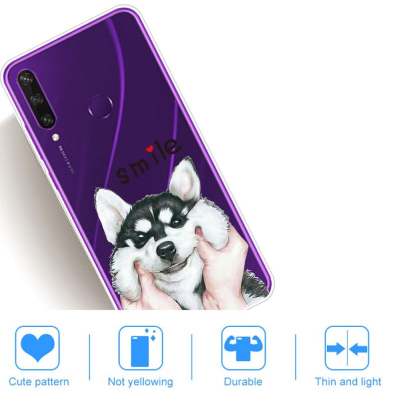 Etui Huawei Y6p Uśmiechnięty Pies