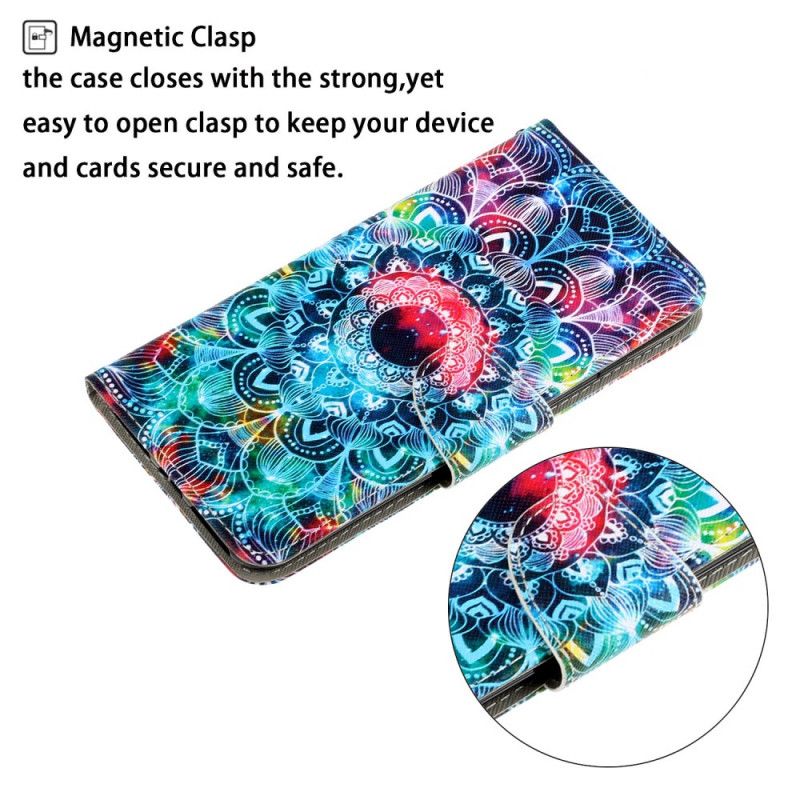 Etui Folio Samsung Galaxy Note 20 Efektowna Mandala Ze Stringami