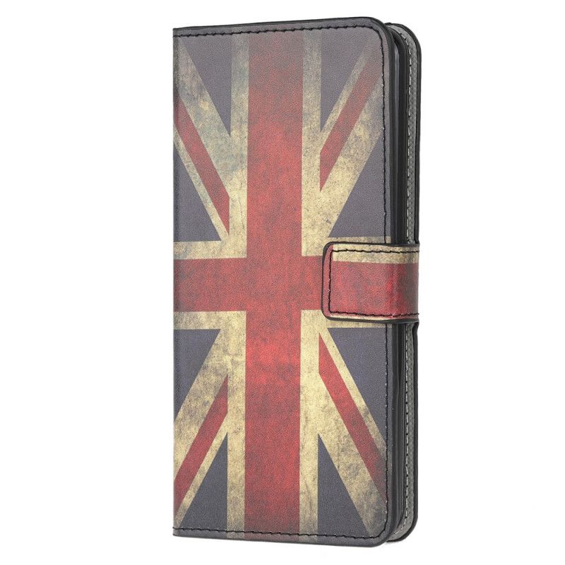 Etui Folio Samsung Galaxy Note 20 Flaga Anglii Etui Ochronne