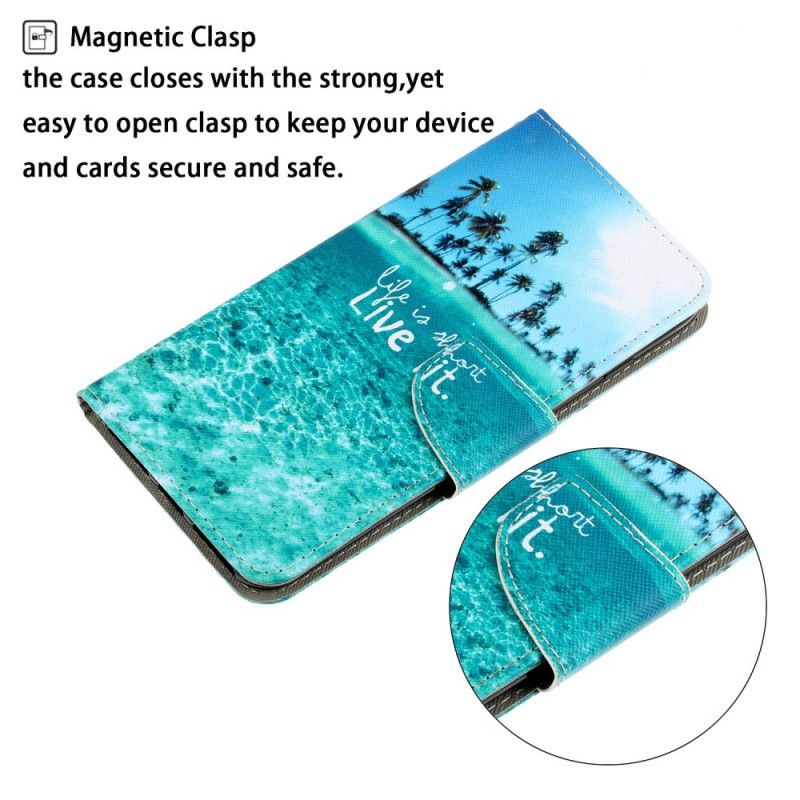 Etui Folio Samsung Galaxy Note 20 Przeżyj To Ze Stringami Etui Ochronne