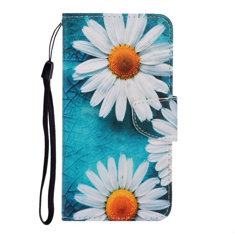 Etui Folio Samsung Galaxy Note 20 Stokrotki W Stringach