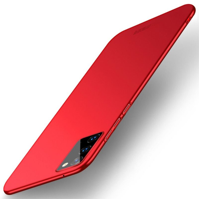 Etui Samsung Galaxy Note 20 Czerwony Czarny Mofi