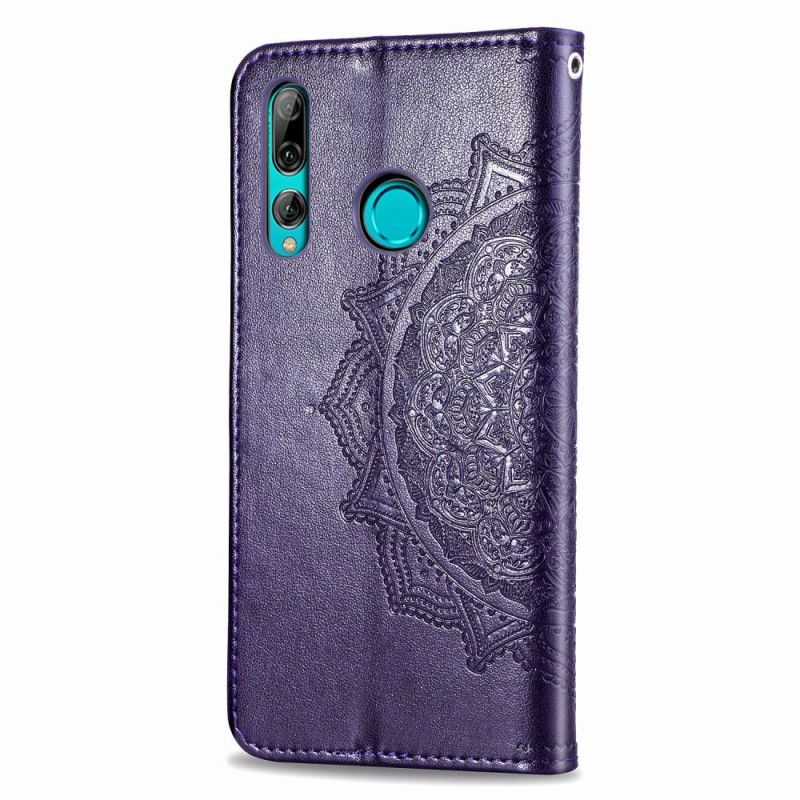 Etui Folio Huawei P Smart Z Szary Czarny Mandala W Średnim Wieku