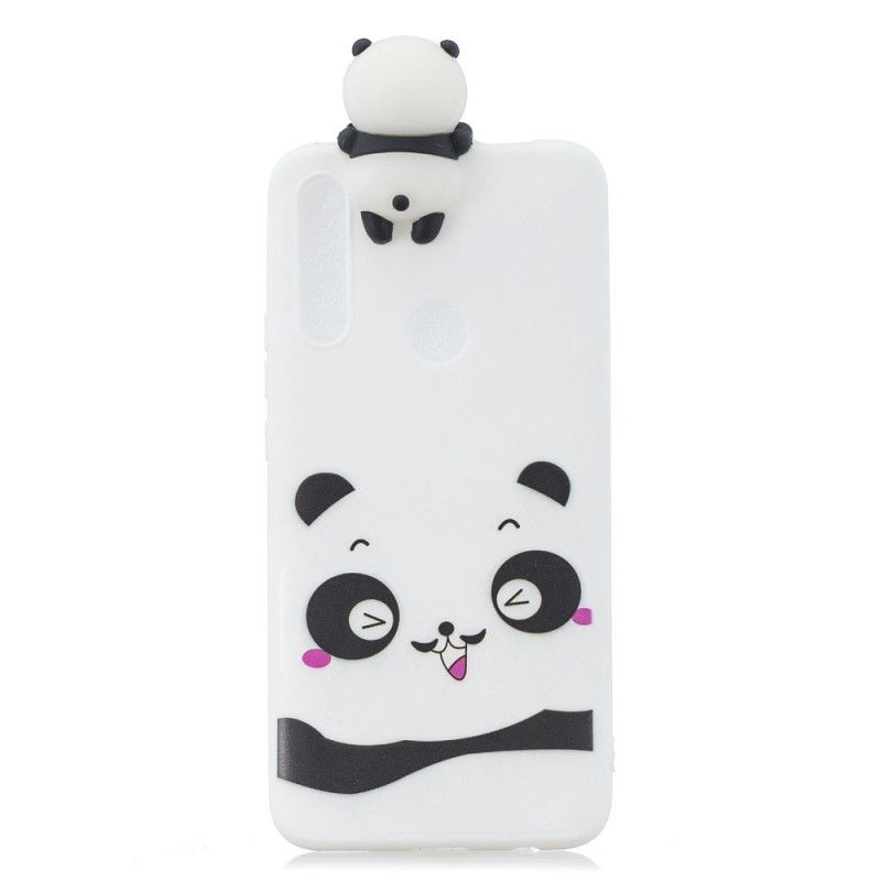 Etui Huawei P Smart Z Biały Czarny Geneviève Panda 3D