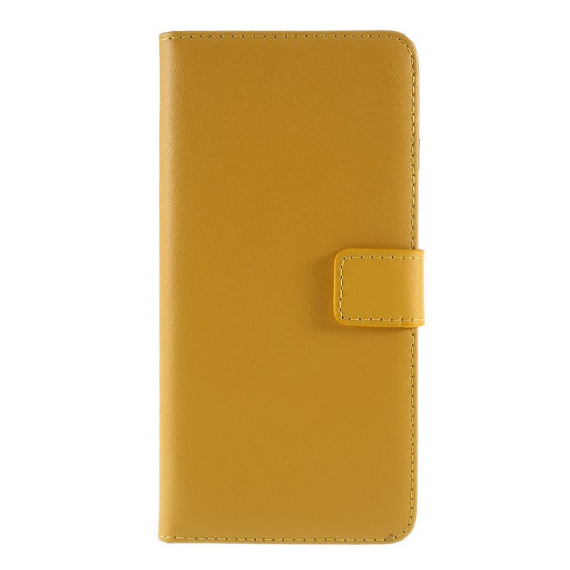 Etui Folio iPhone 7 Plus / 8 Plus Biały Czarny Skóra Naturalna W Kolorze Etui Ochronne