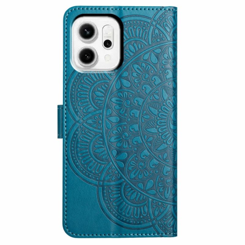 Etui Folio Do Oppo Reno 14 Pro 5g Kwiatowa Mandala
