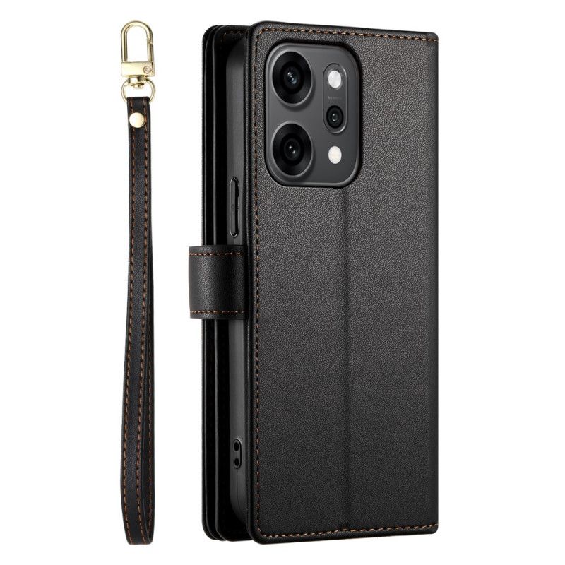 Etui Folio Do Oppo Reno 14 Pro 5g Pasek I Pasek Na Ramię