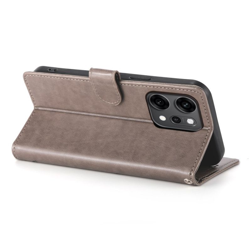 Etui Folio Do Oppo Reno 14 Pro 5g Wzór Kwiatowy