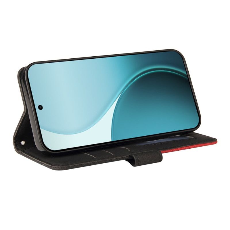 Etui Folio Oppo Reno 14 Pro 5g Dwukolorowa Etui Ochronne