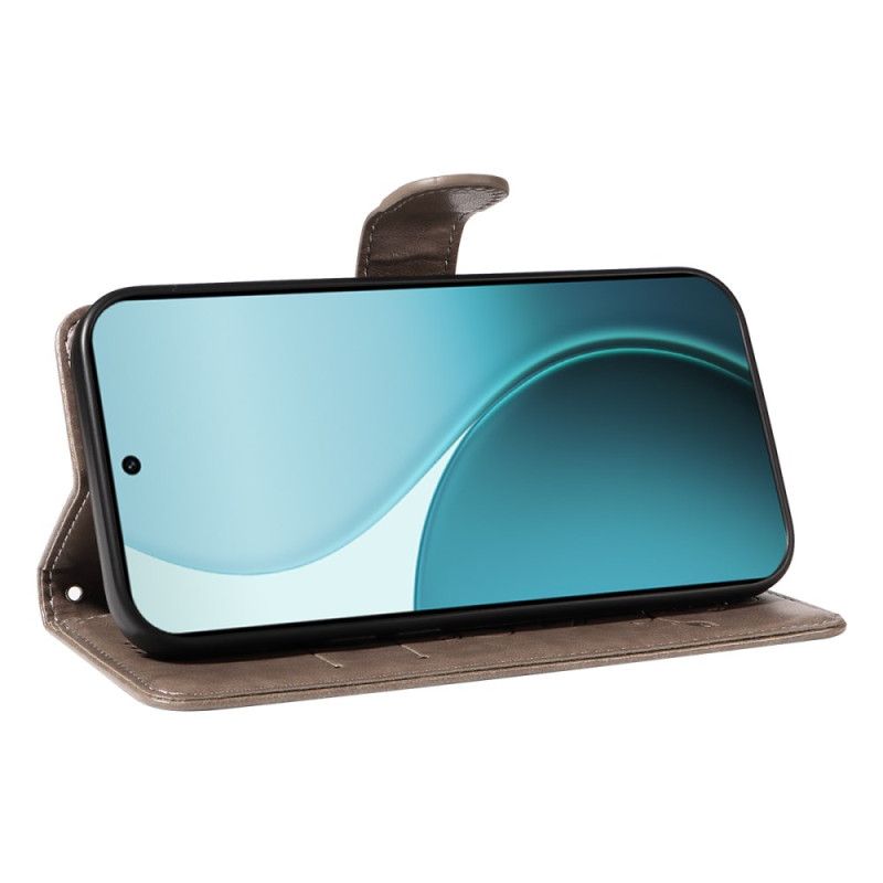 Etui Folio Oppo Reno 14 Pro 5g Małe Kwiaty Etui Ochronne