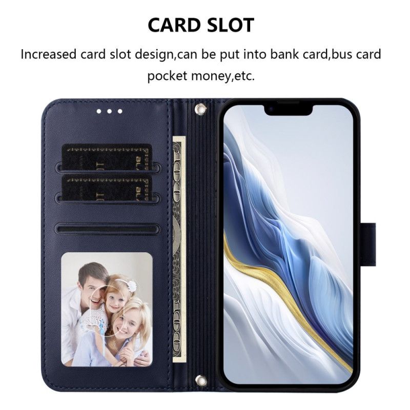 Etui Folio Oppo Reno 14 Pro 5g Portfel Z Paskiem Etui Ochronne