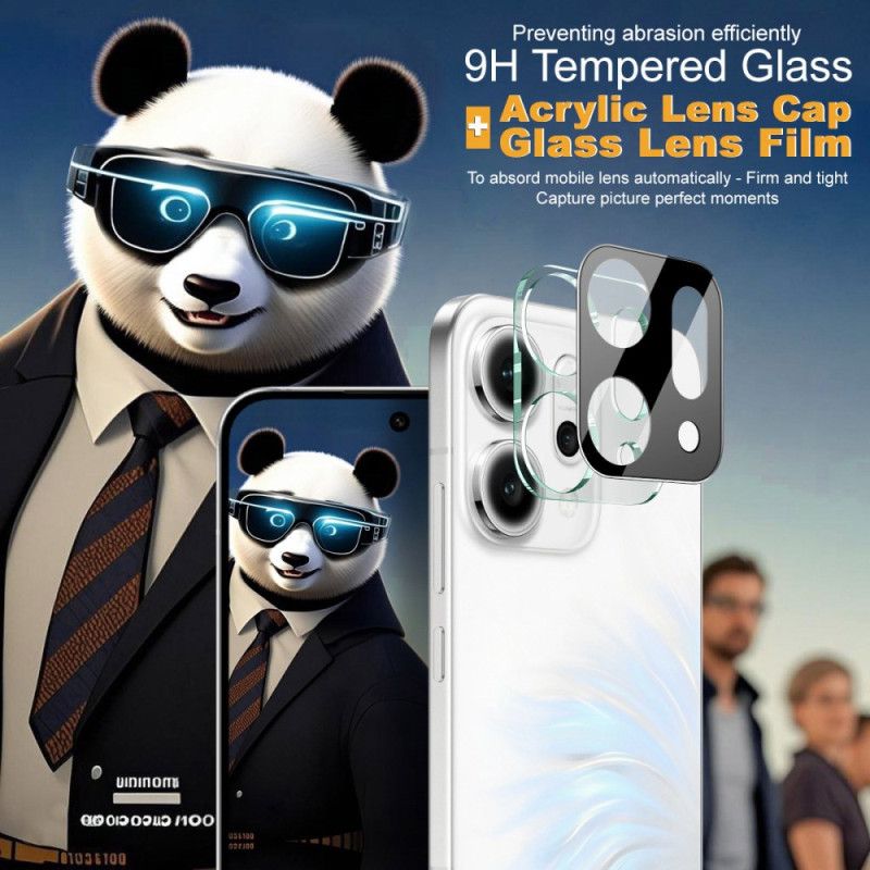 Ochraniacz Obiektywu Ze Szkła Hartowanego Do Oppo Reno 14 Pro 5g (wersja CZarna) Imak