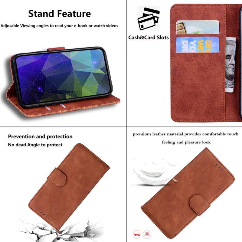 Skórzany Futerał Google Pixel 8a Etui Na Telefon Efekt Zamszu