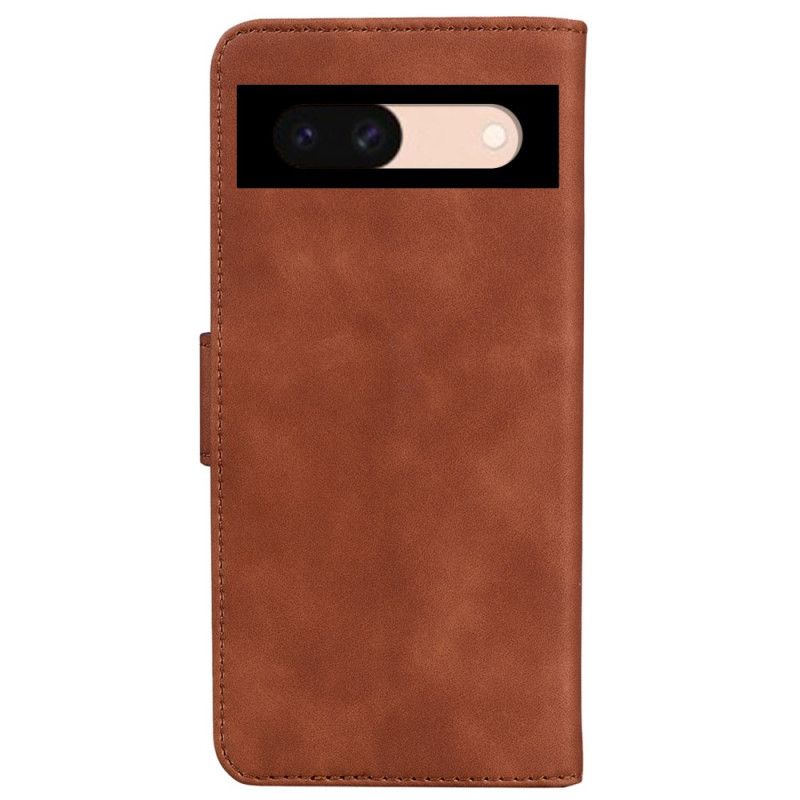 Skórzany Futerał Google Pixel 8a Etui Na Telefon Efekt Zamszu