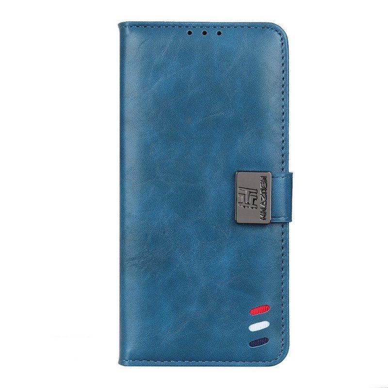 Etui Folio do OnePlus Nord CE 2 5G Trójkolorowy Kazneh