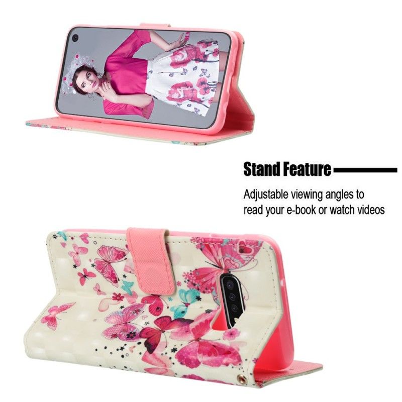 Etui Folio Samsung Galaxy S10e Lot Motyli Etui Ochronne