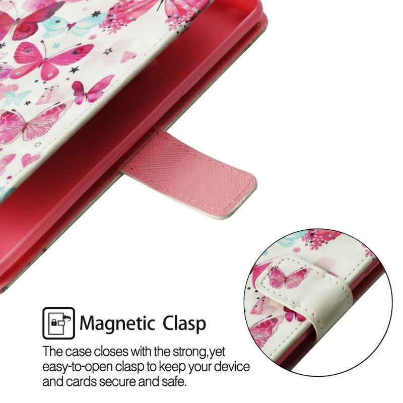 Etui Folio Samsung Galaxy S10e Lot Motyli Etui Ochronne