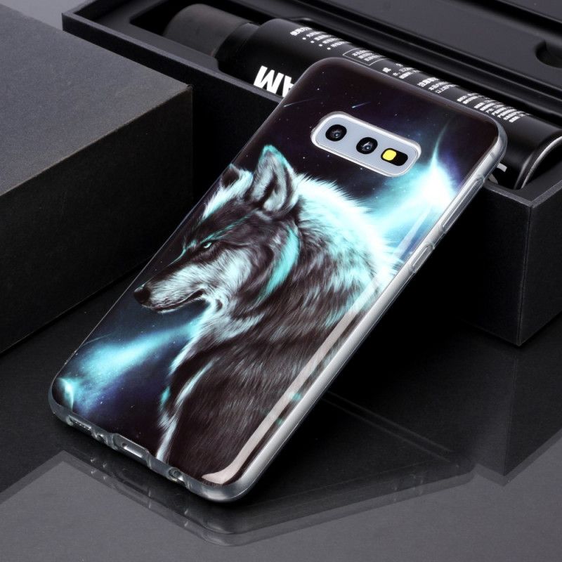 Etui Samsung Galaxy S10e Czerwone Oczy Kota Etui Ochronne