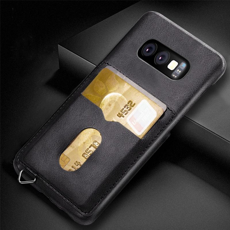 Etui Samsung Galaxy S10e Szary 2 Posiadaczy Kart Premium Etui Ochronne