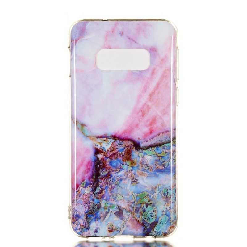 Etui Samsung Galaxy S10e Wielokolorowy Marmur Etui Ochronne