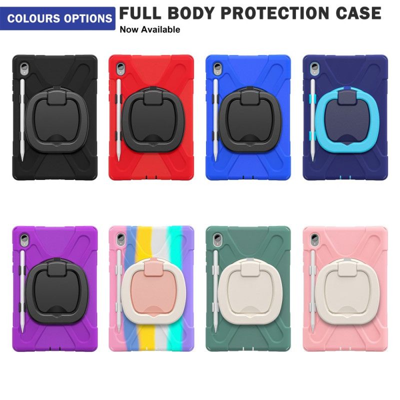 Etui Do Samsung Galaxy Tab S11 Potrójna Ochrona Z Uchwytem Na Pierścionek