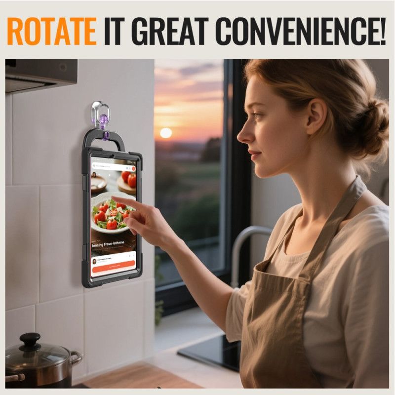 Etui Do Samsung Galaxy Tab S11 Potrójna Ochrona Z Uchwytem Na Pierścionek