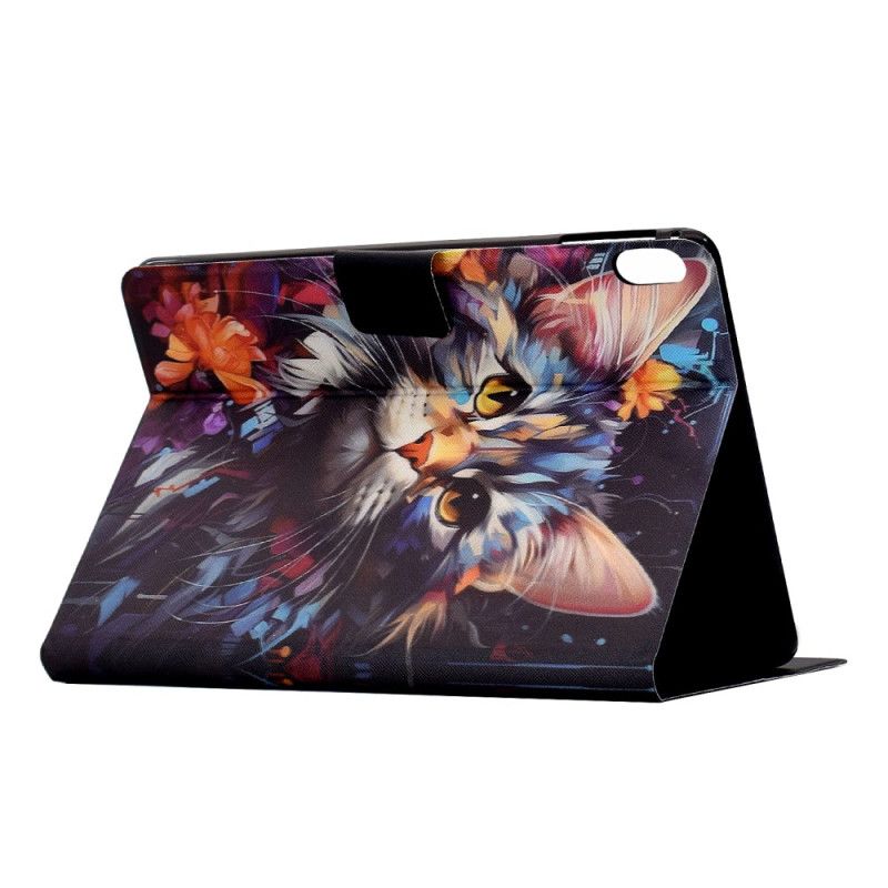 Etui Folio Samsung Galaxy Tab S11 Artystyczny Kot