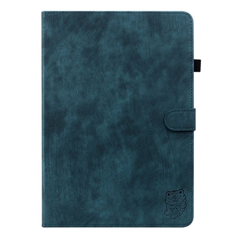 Etui Folio Samsung Galaxy Tab S11 Efekt Zamszu Vintage Etui Ochronne