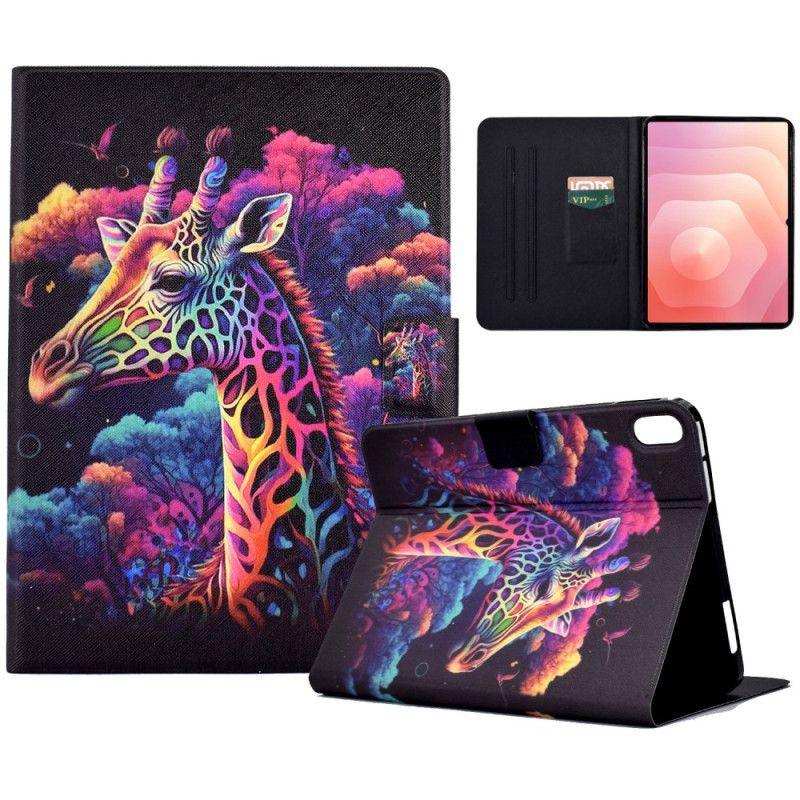 Etui Folio Samsung Galaxy Tab S11 Kolorowa Żyrafa