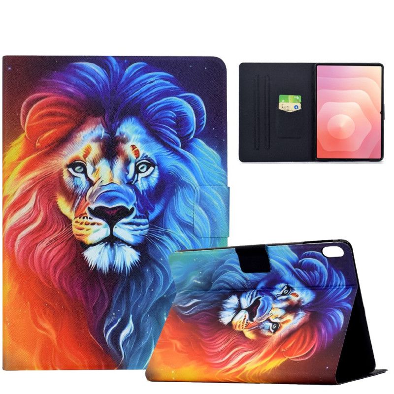 Etui Folio Samsung Galaxy Tab S11 Kolorowy Lew
