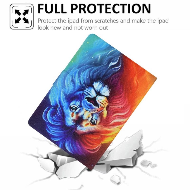 Etui Folio Samsung Galaxy Tab S11 Kolorowy Lew